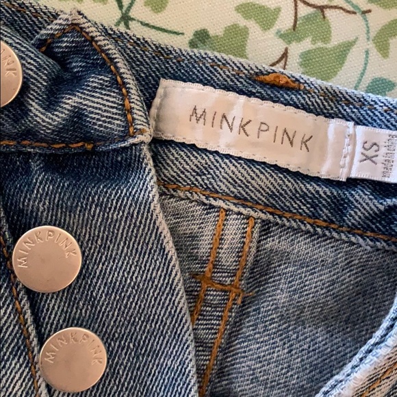 MINKPINK Denim Shorts | XS - Picture 5 of 6